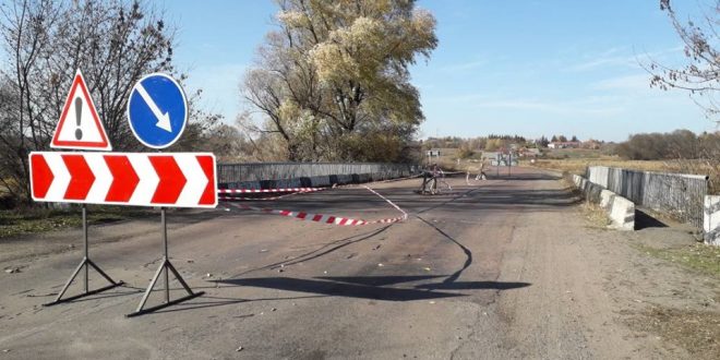 БЕТОННЕ ПОКРИТТЯ  НА ОПОРАХ БЕРЕСТІВСЬКОГО МІСТКА ВІДНОВЛЕНО