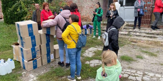 СУМСЬКІ БЛАГОДІЙНИКИ НАДАЛИ ГУМАНІТАРНУ ДОПОМОГУ РОДИНАМ ВІЙСЬКОВОСЛУЖБОВЦІВ