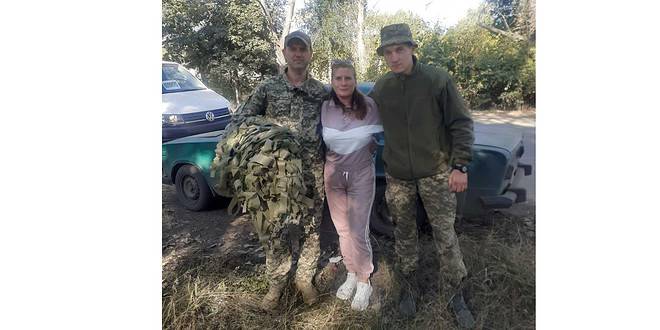 ВОЛОНТЕРИ ДОСТАВИЛИ ДОПОМОГУ НА ФРОНТ
