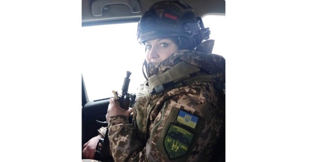 Вікторія Павлюченко: «Я пішла на війну, щоб разом із сином захищати Україну від ворогів»
