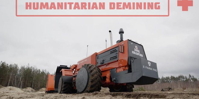 «Завод Кобзаренка» взяв участь у розробці автономної машини розмінування