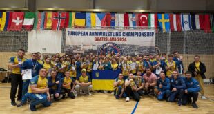 Наші армрестлери виступили на чемпіонаті Європи