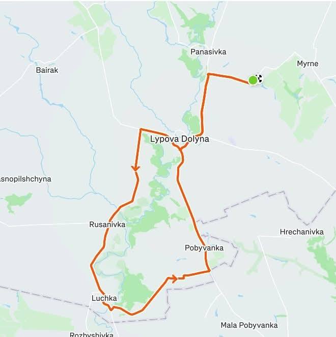 П’ятдесят один кілометр пам’яті: Артур Грабина пробіг селами громади й зібрав кошти для земляків-захисників