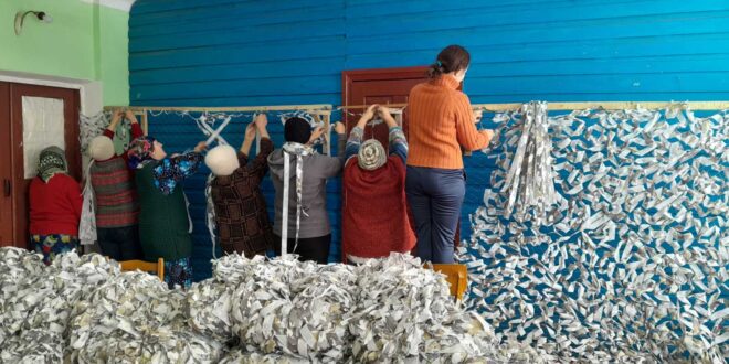 У Великому Лісі плетуть захист для своїх захисників